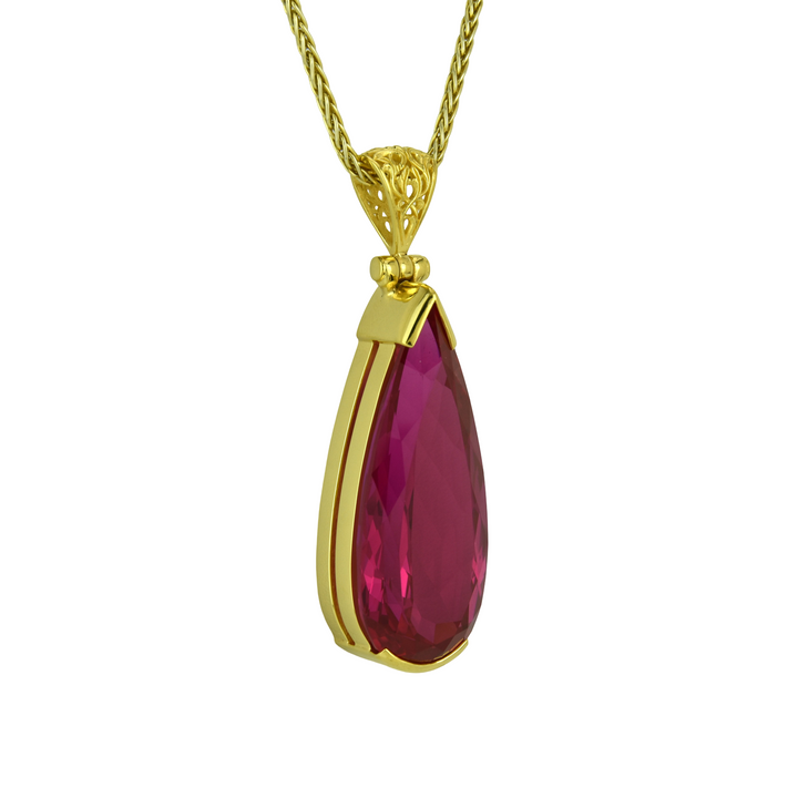 Parvati Pink Sapphire Pendant
