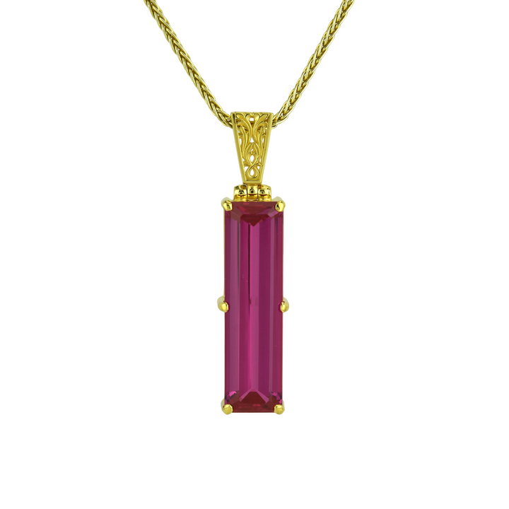 Parvati Pink Sapphire Pendant