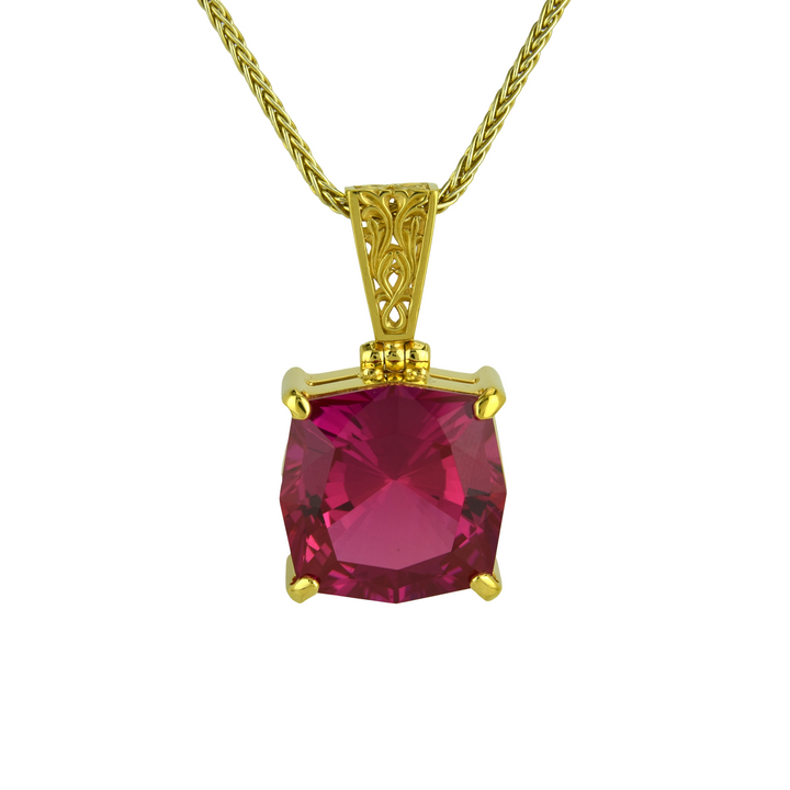 Parvati Pink Sapphire Pendant