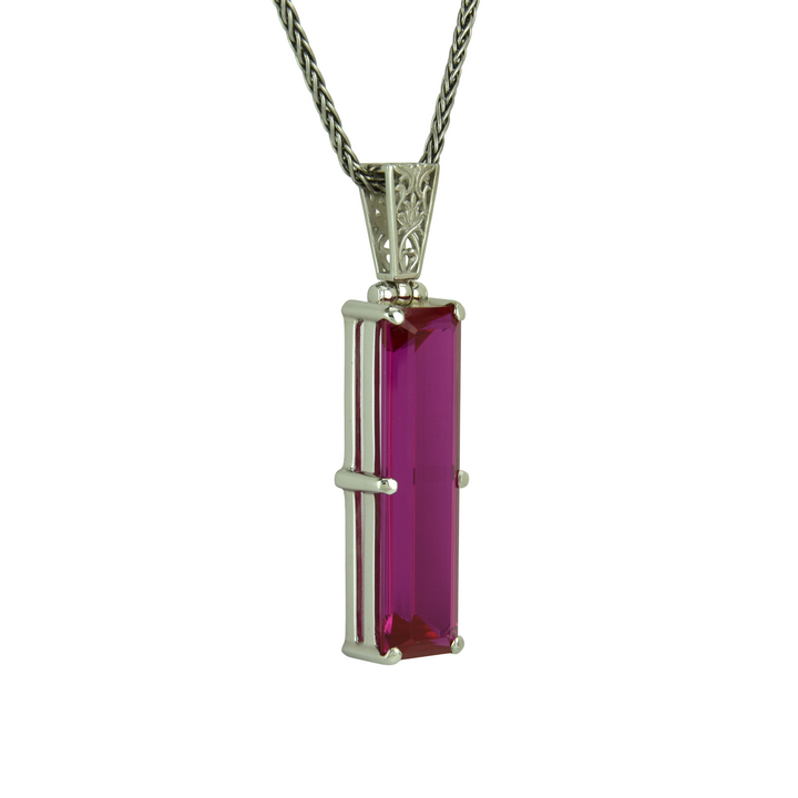 Parvati Pink Sapphire Pendant