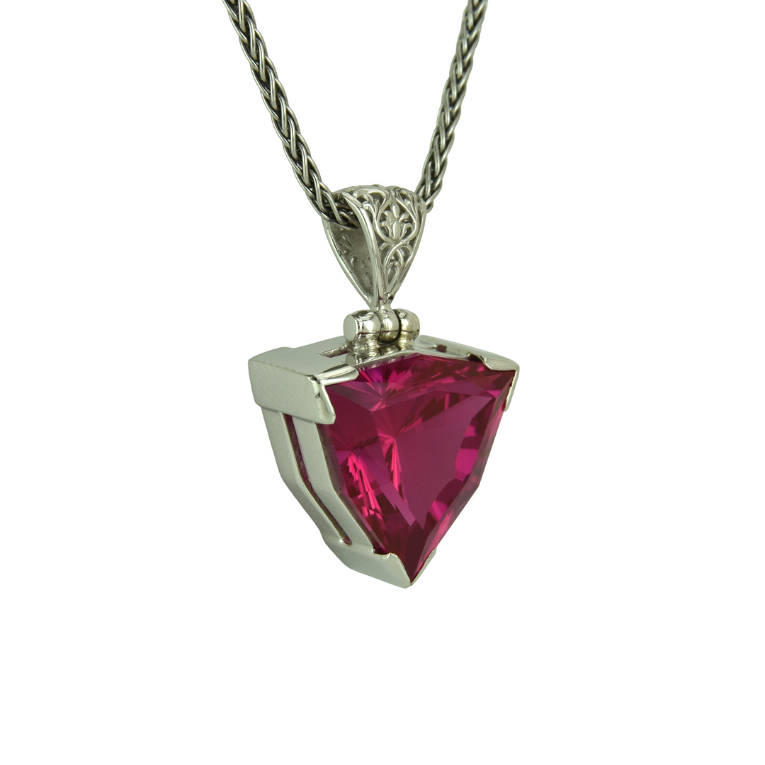 Parvati Pink Sapphire Pendant