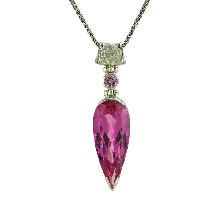 Shasta Pink Sapphire Pendant