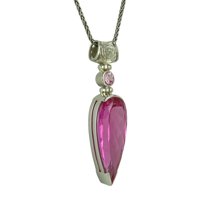 Shasta Pink Sapphire Pendant