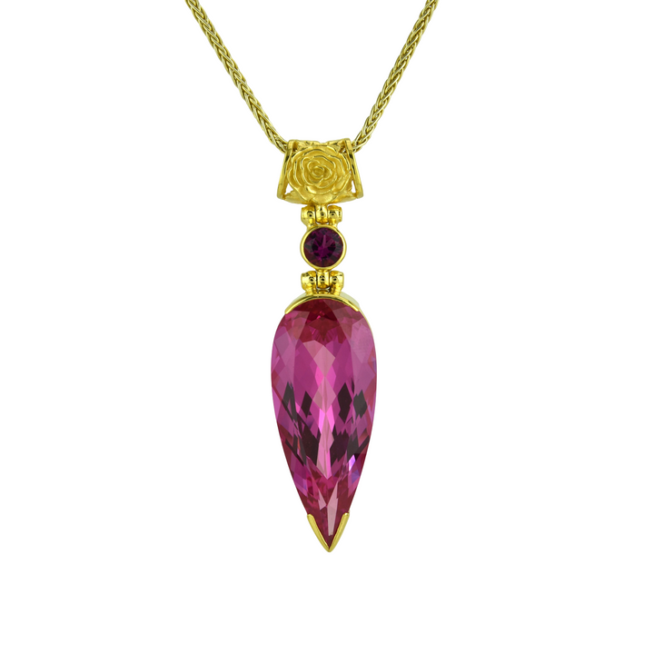 Shasta Pink Sapphire Pendant