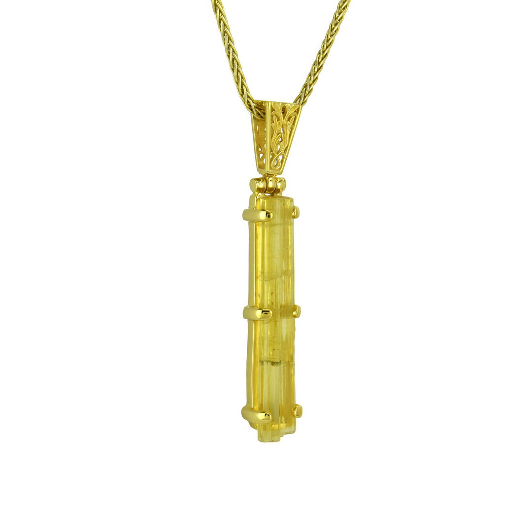 Golden Beryl Pendant