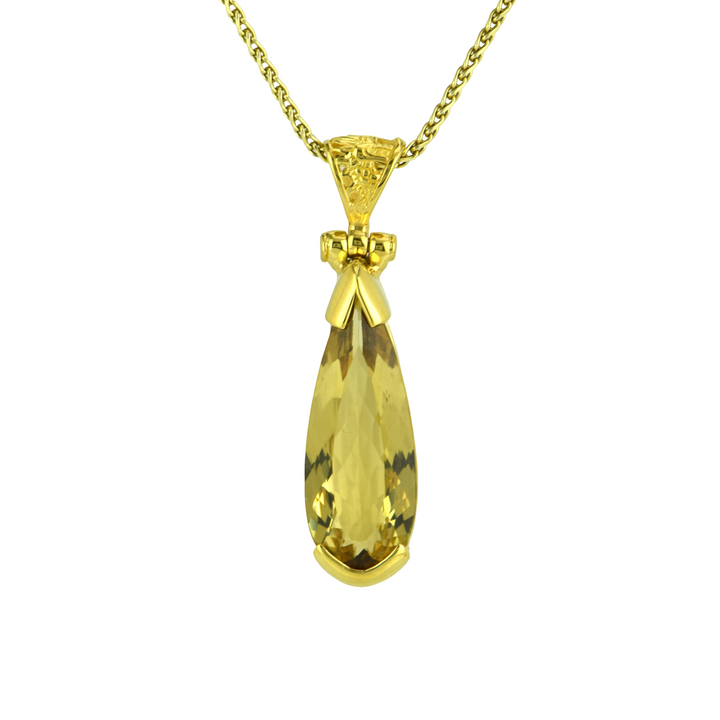 Golden Beryl Pendant