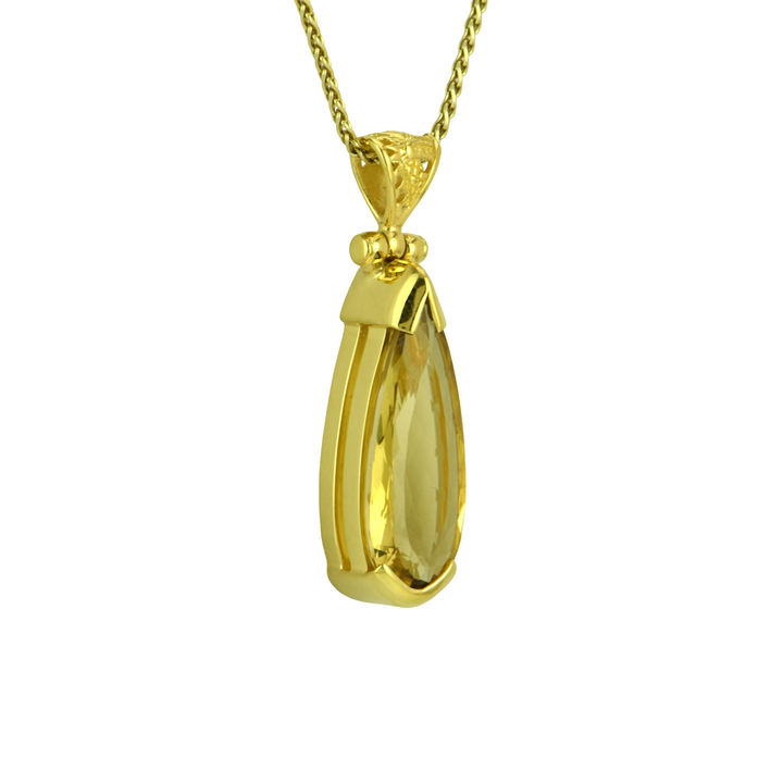 Golden Beryl Pendant