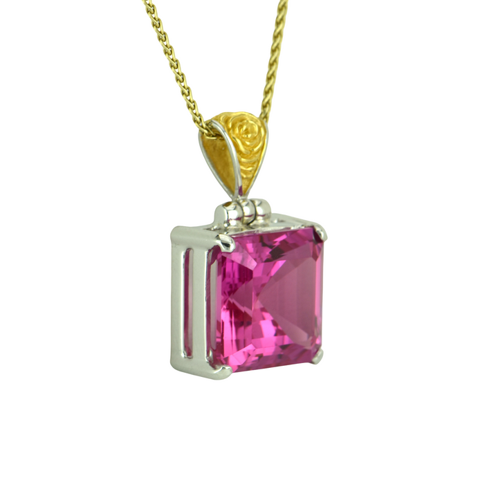 Shasta Pink Sapphire Pendant
