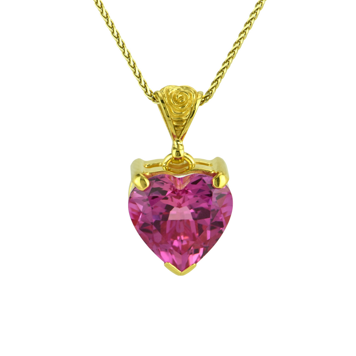 Shasta Pink Sapphire Pendant