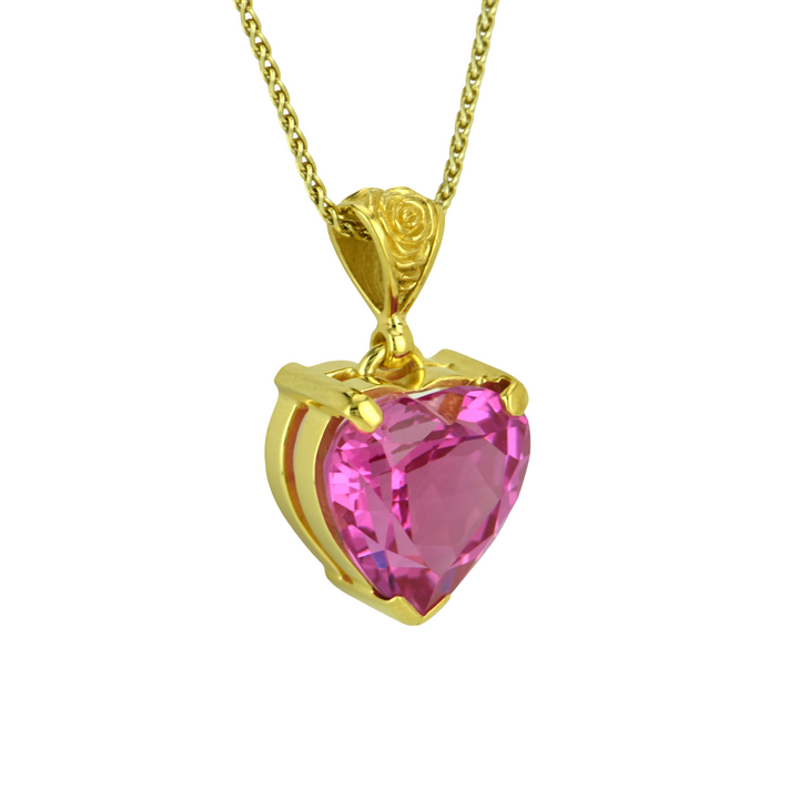 Shasta Pink Sapphire Pendant
