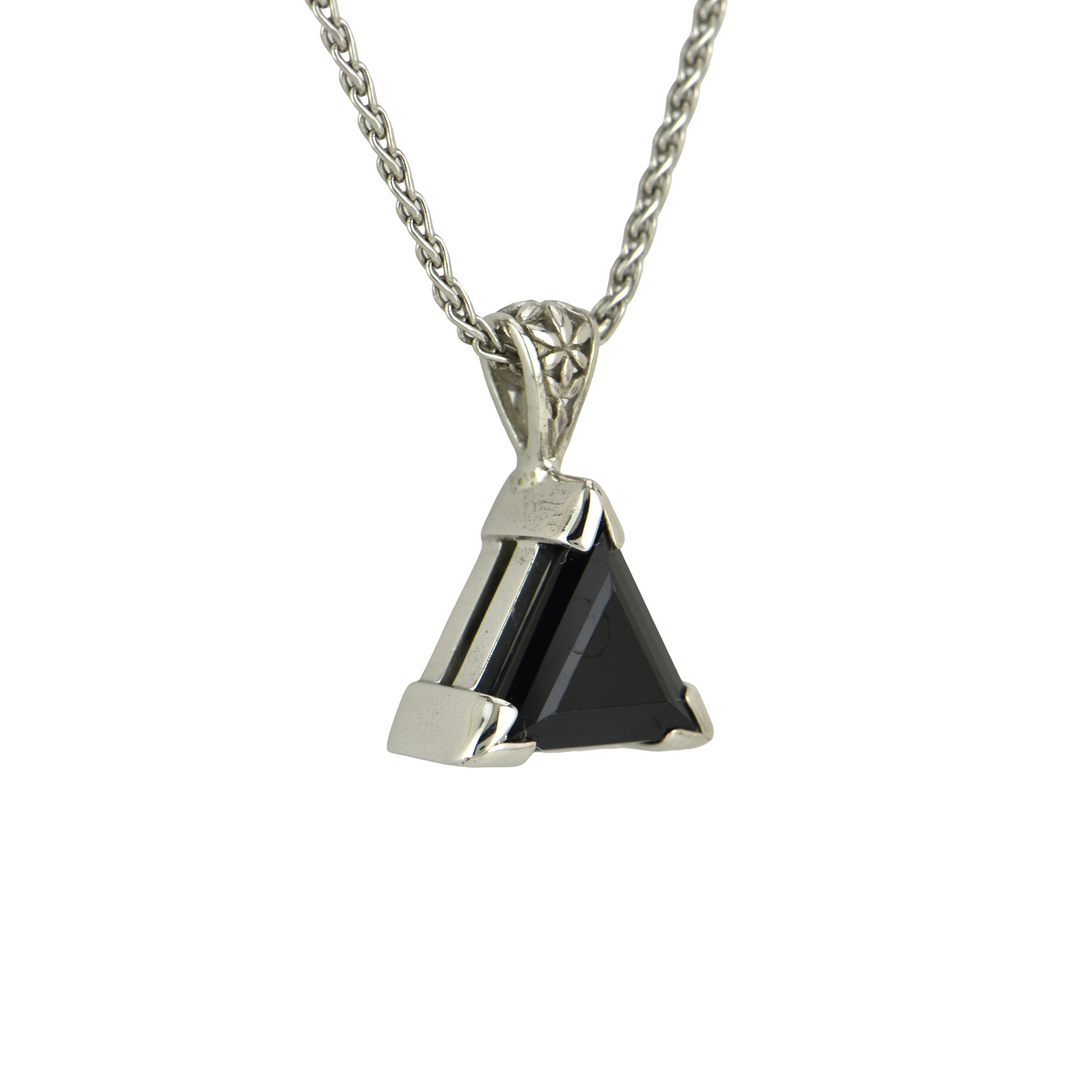 Black Spinel Pendant