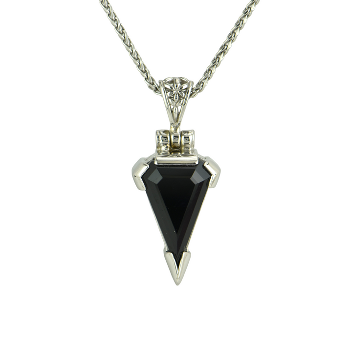 Black Spinel Pendant