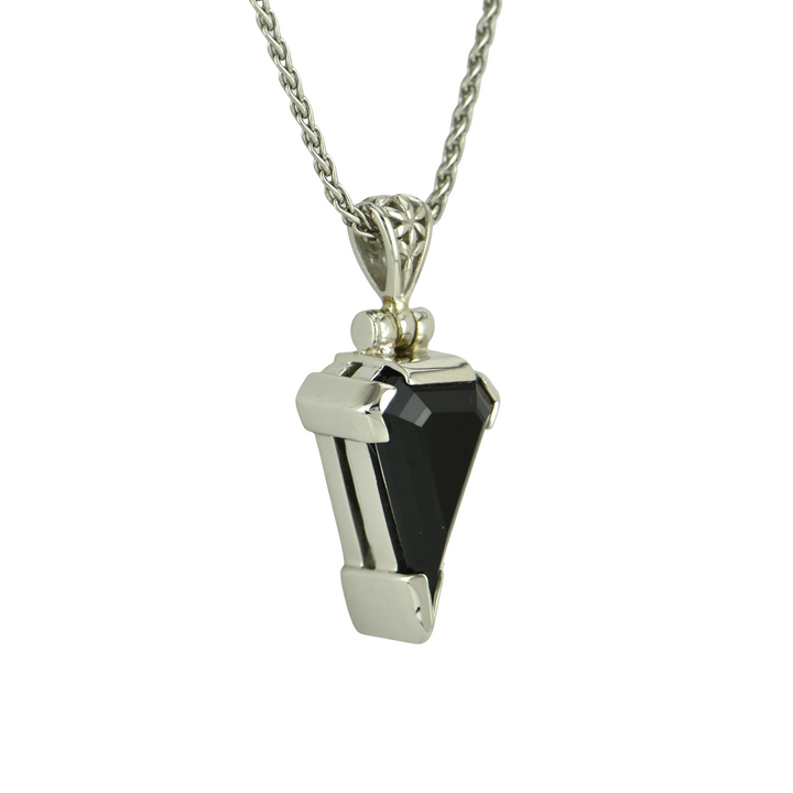 Black Spinel Pendant