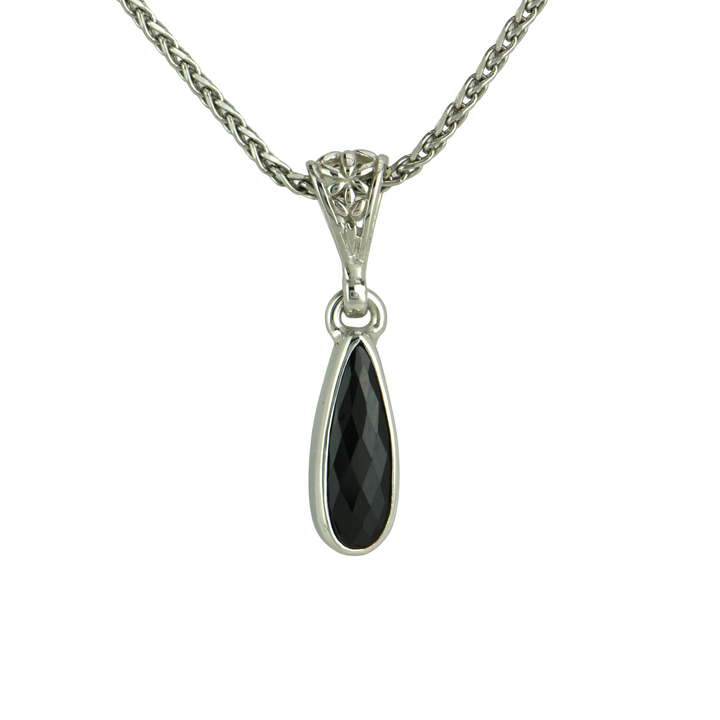 Black Spinel Pendant