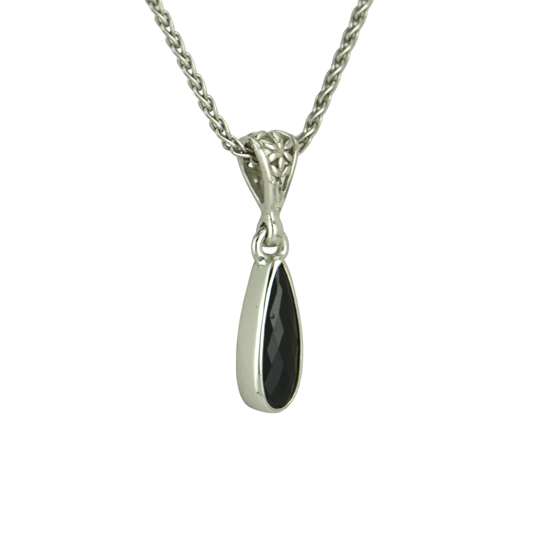 Black Spinel Pendant