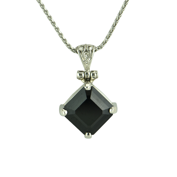 Black Spinel Pendant