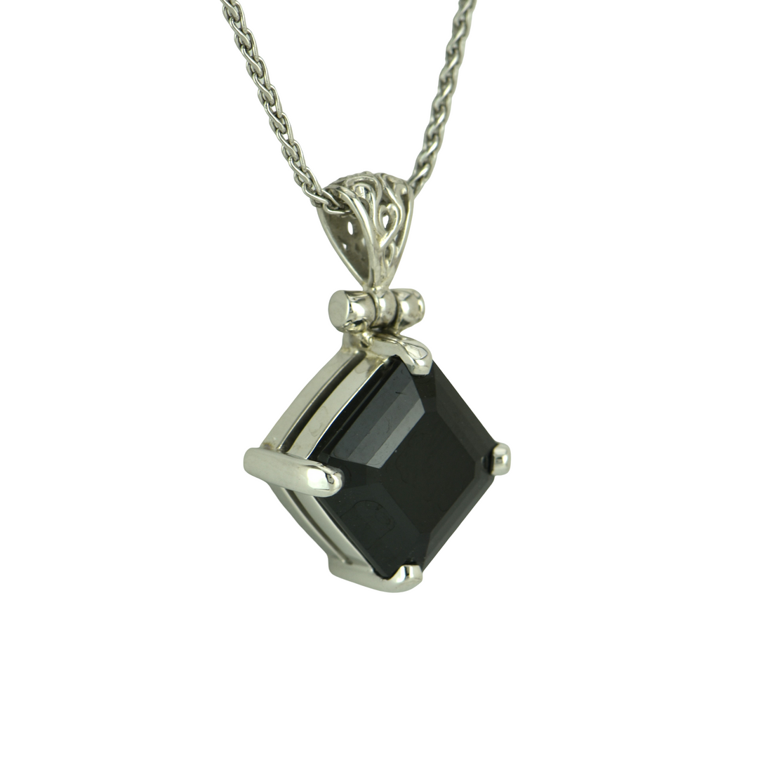 Black Spinel Pendant