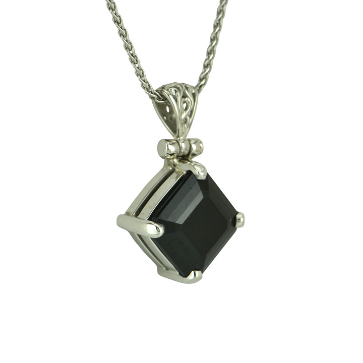 Black Spinel Pendant