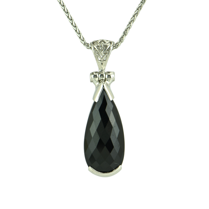 Black Spinel Pendant