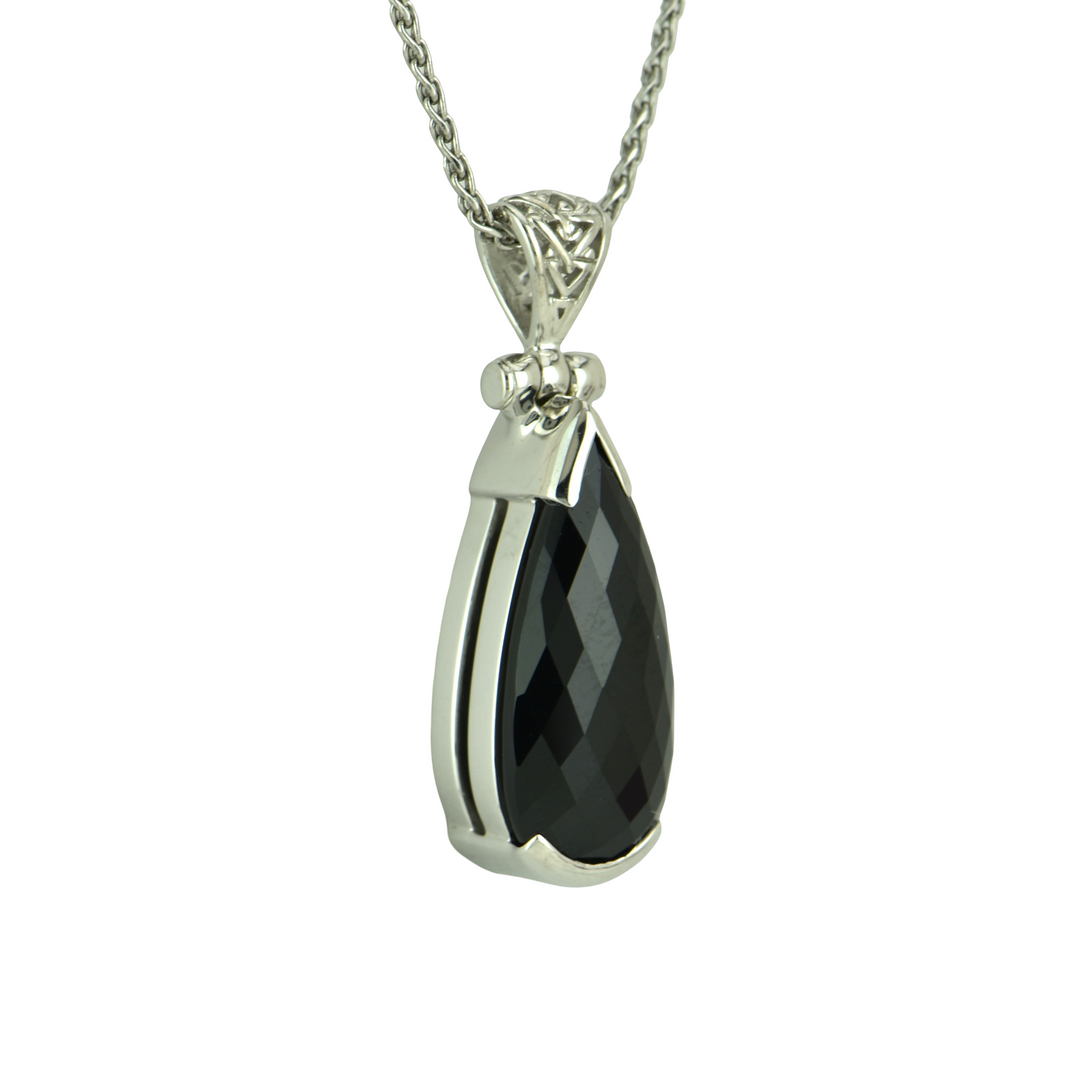 Black Spinel Pendant