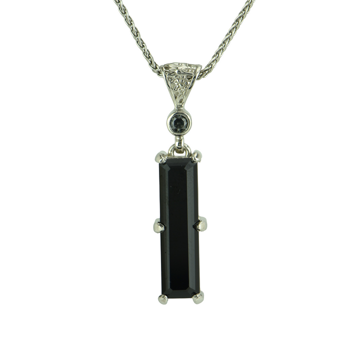 Black Spinel Pendant