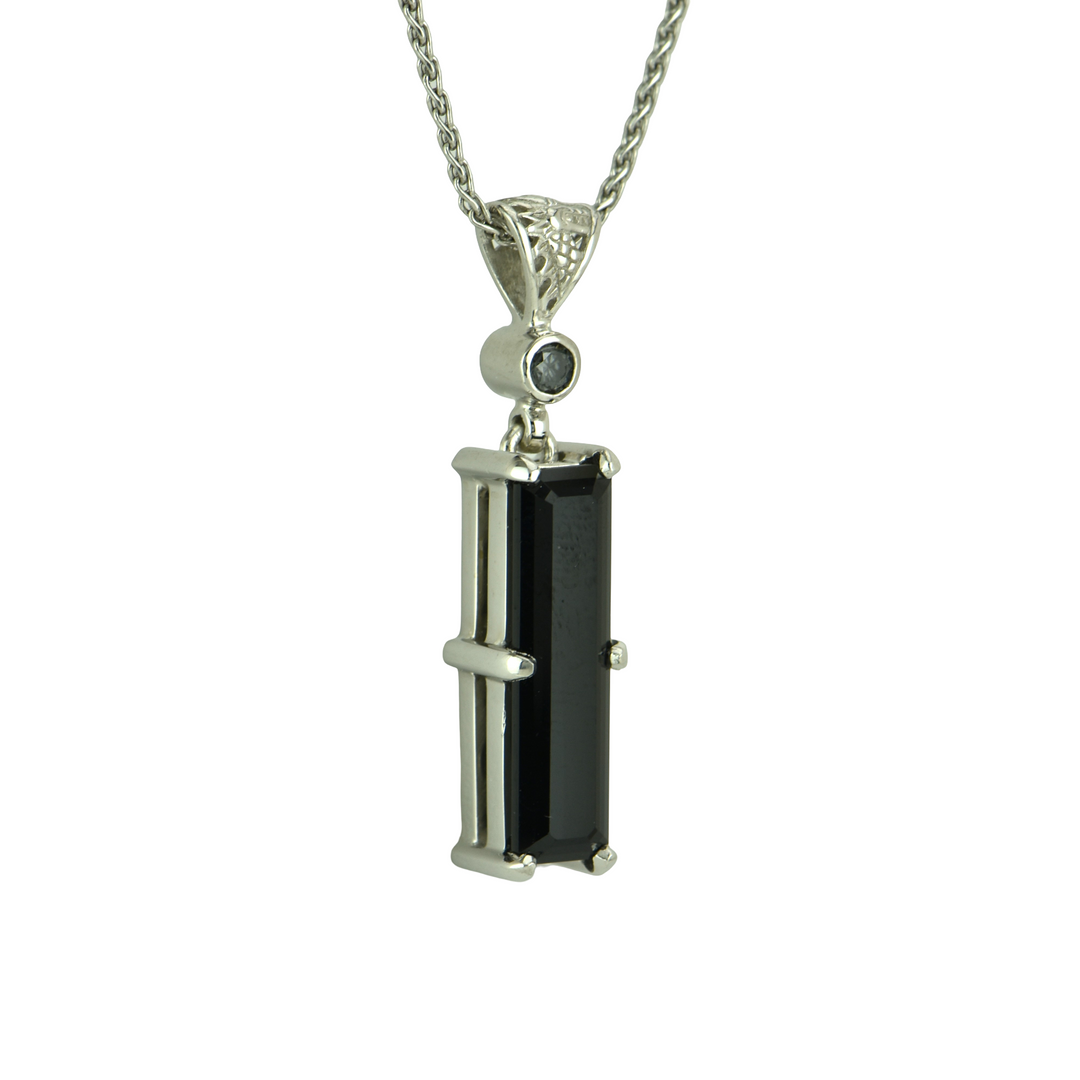 Black Spinel Pendant
