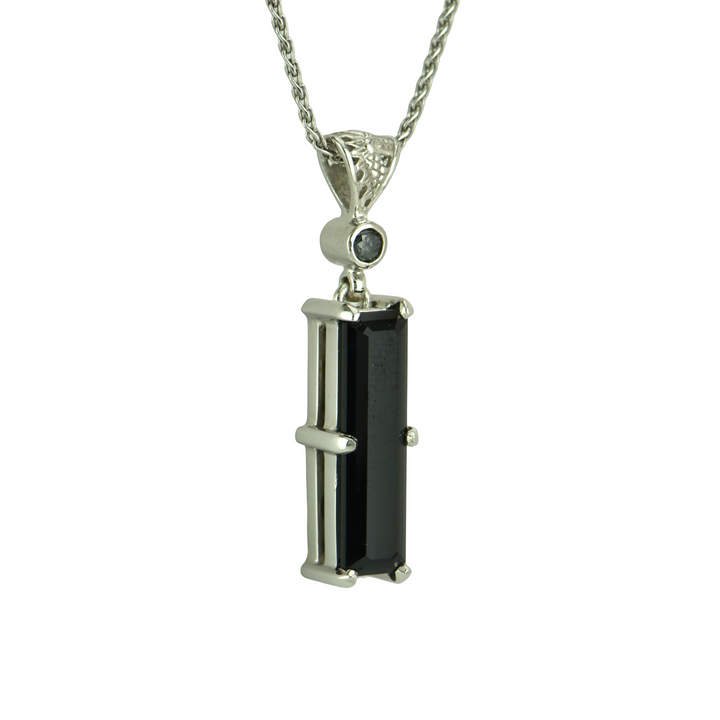 Black Spinel Pendant