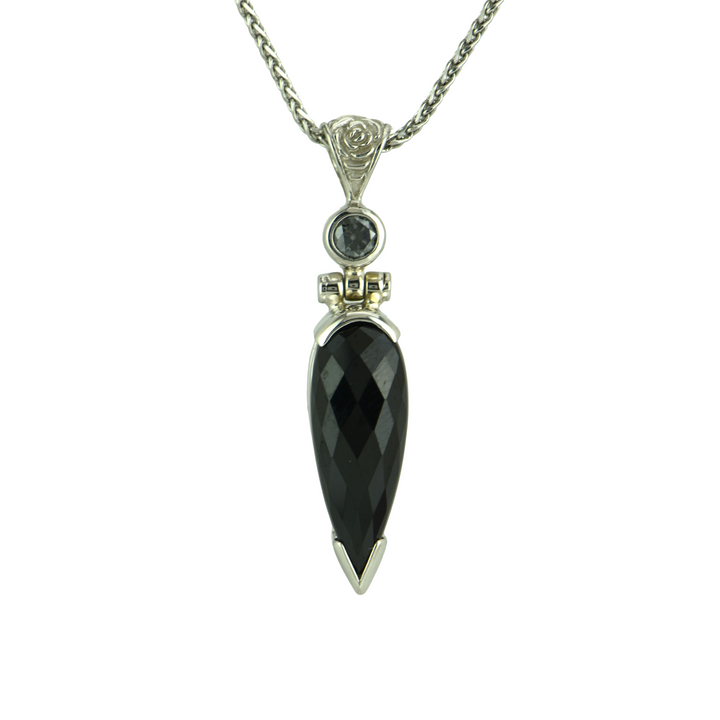 Black Spinel Pendant