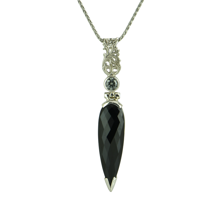 Black Spinel Pendant