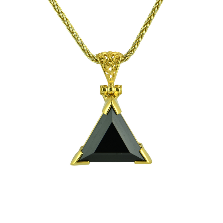 Black Spinel Pendant