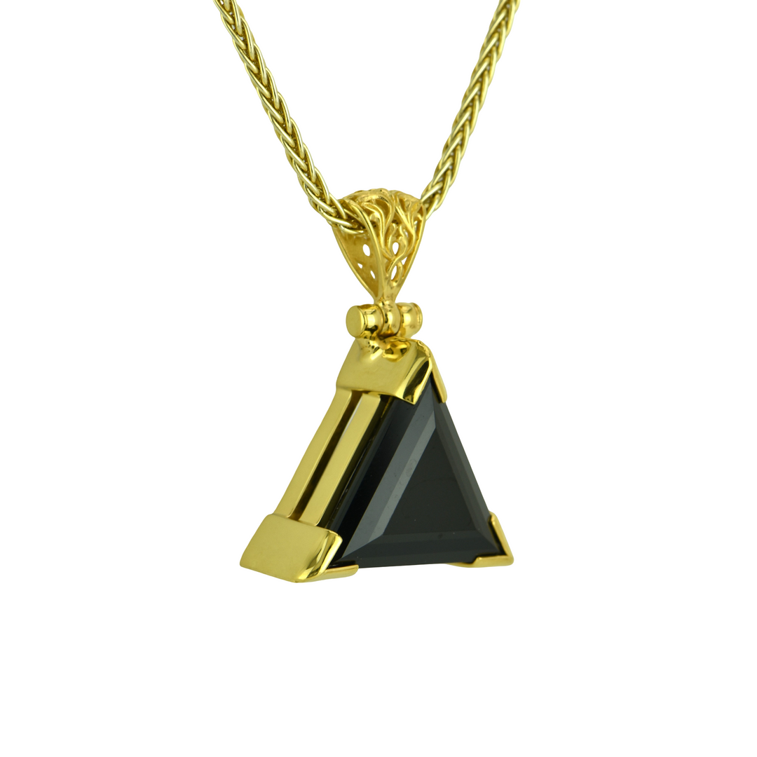 Black Spinel Pendant