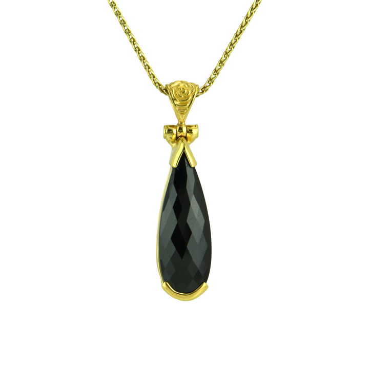 Black Spinel Pendant