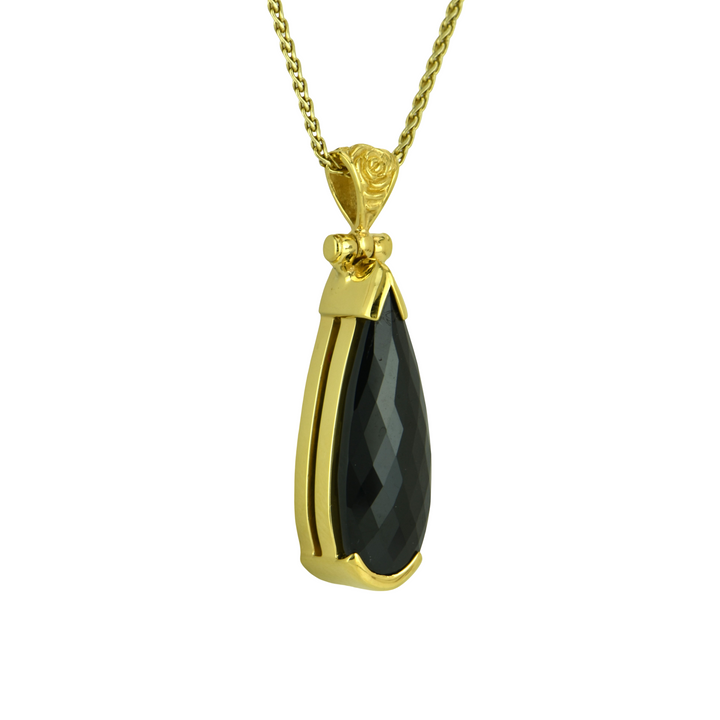 Black Spinel Pendant