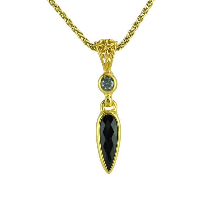 Black Spinel Pendant