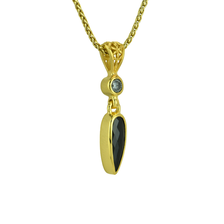 Black Spinel Pendant