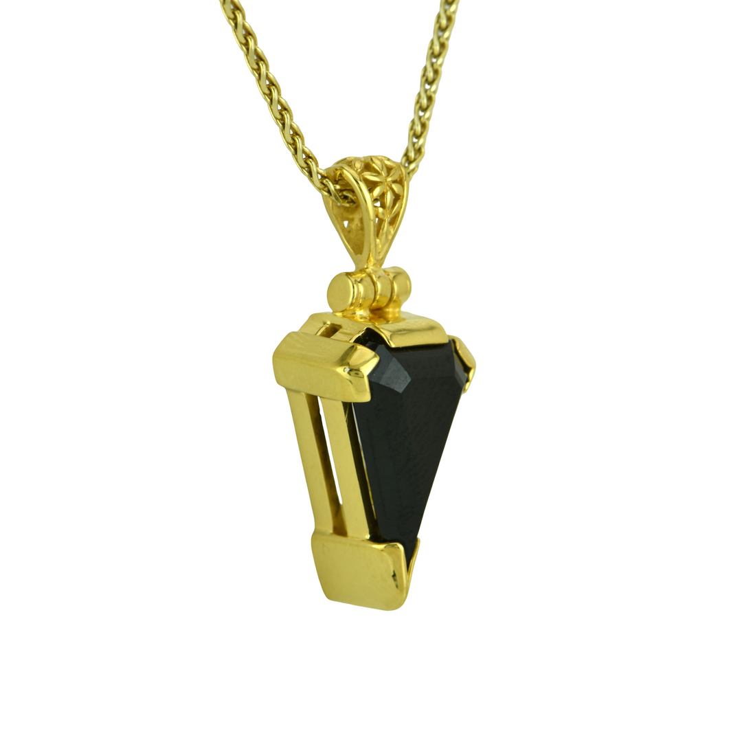 Black Spinel Pendant