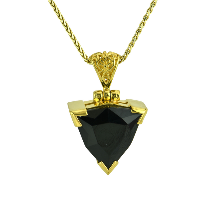 Black Spinel Pendant