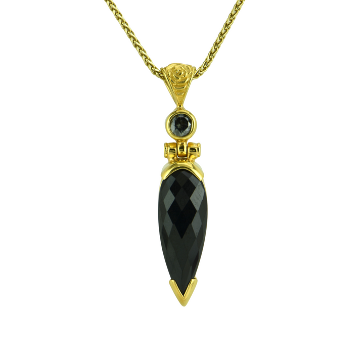 Black Spinel Pendant
