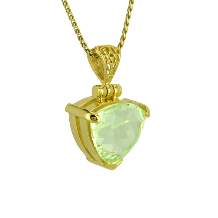Mint Green Spinel Pendant