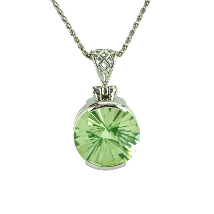 Mint Green Spinel Pendant