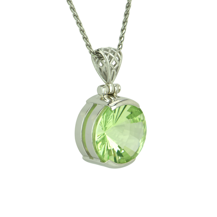 Mint Green Spinel Pendant