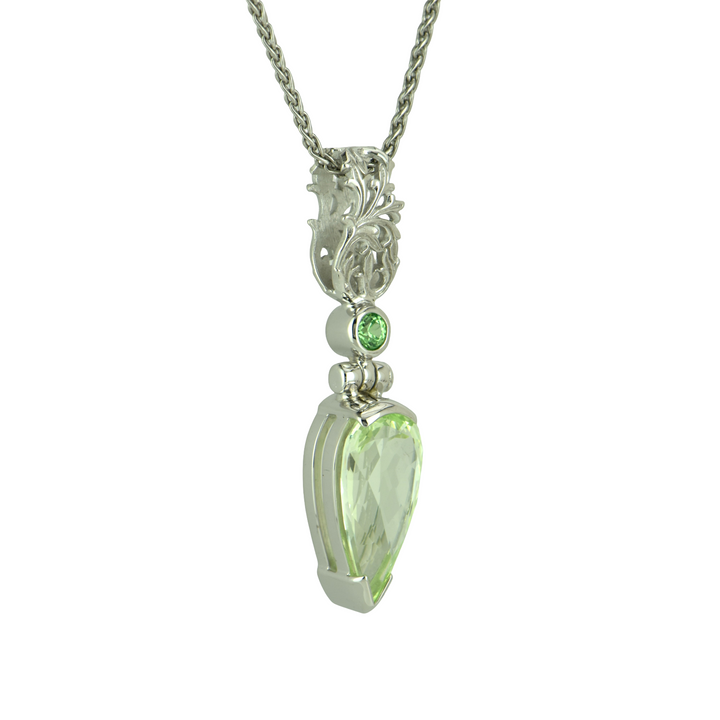 Mint Green Spinel Pendant