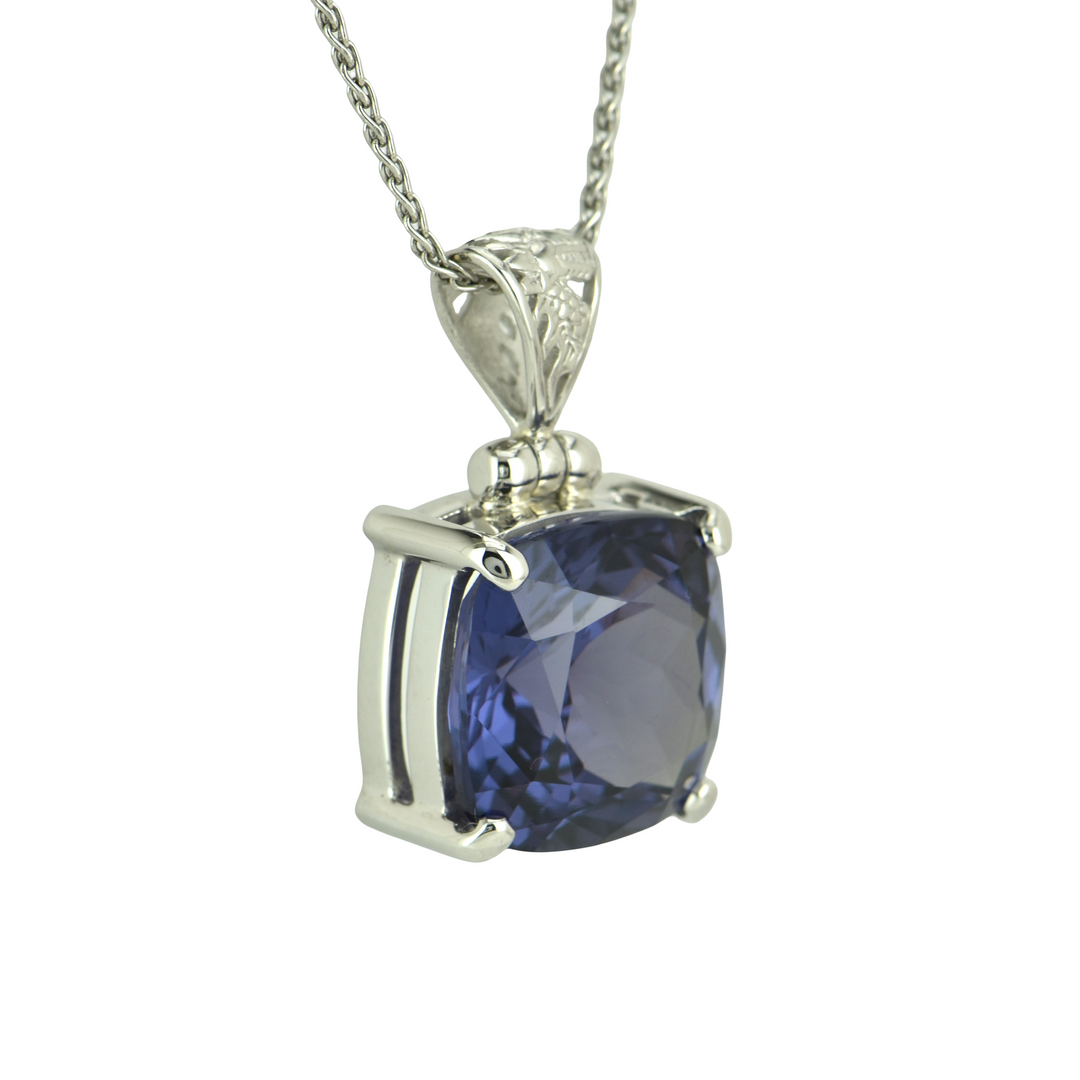 Alexandrite Effect Sapphire Pendant