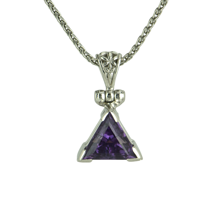 Alexandrite Effect Sapphire Pendant