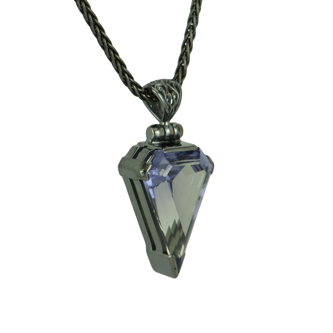 Alexandrite Effect Sapphire Pendant
