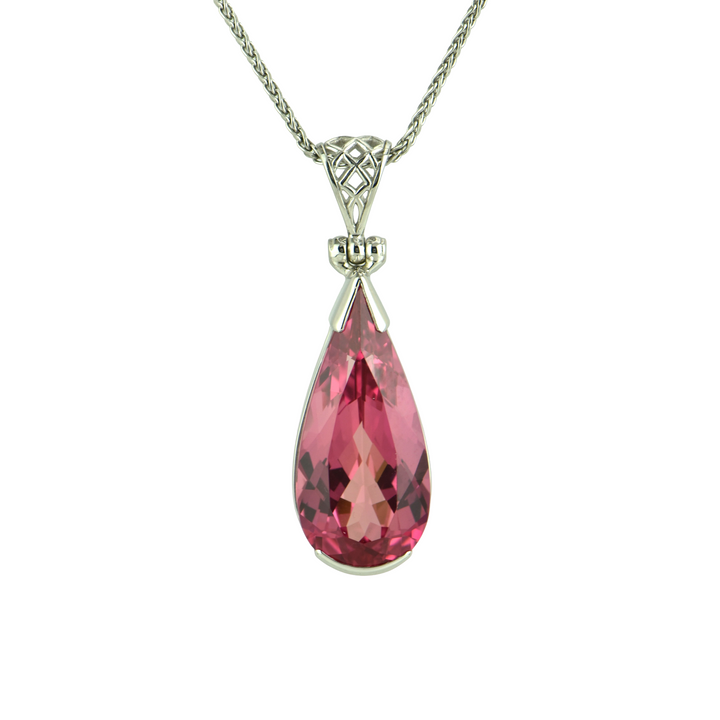 Pink Padparadscha Sapphire Pendant