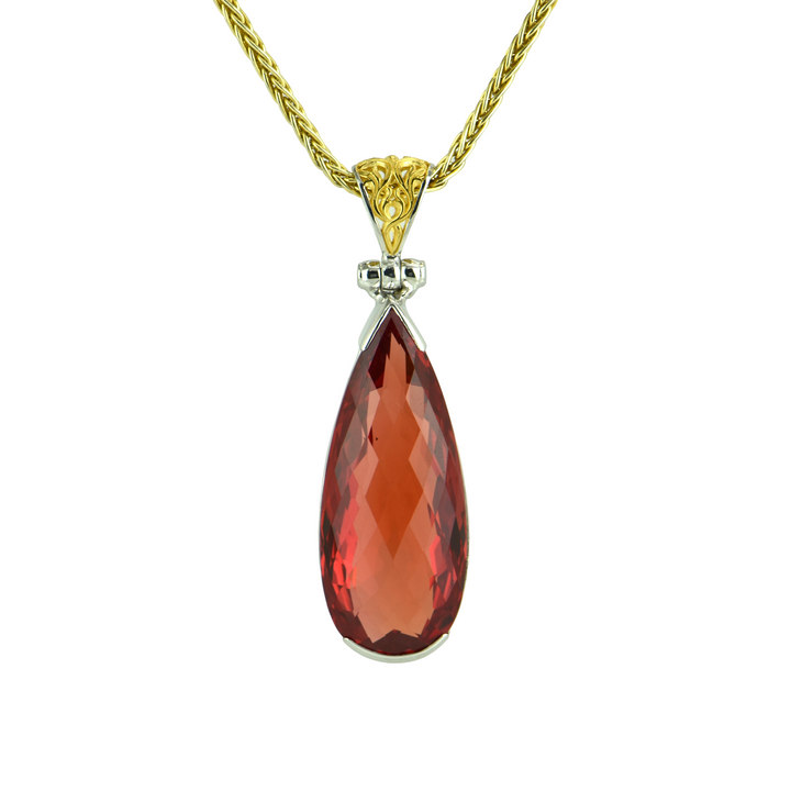 Padparadscha Sapphire Pendant