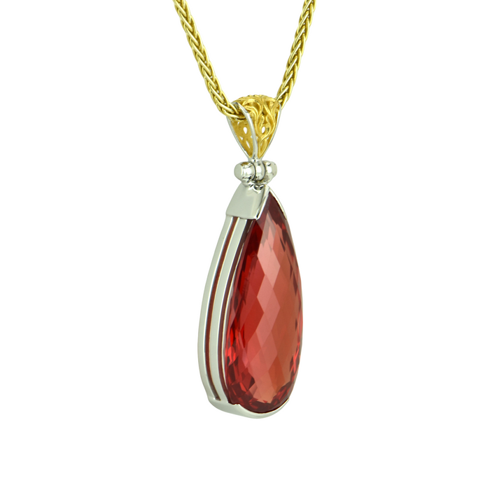 Padparadscha Sapphire Pendant