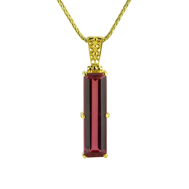 Padparadscha Sapphire Pendant