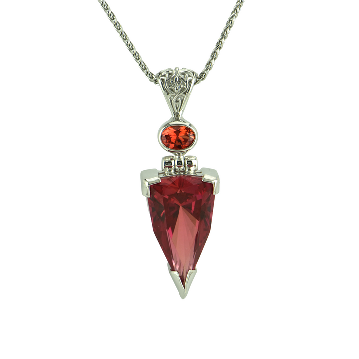 Padparadscha Sapphire Pendant